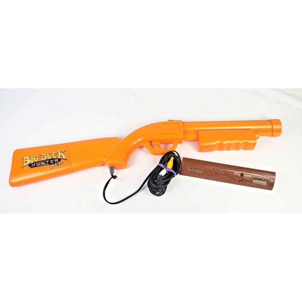 Big Buck Hunter Pro Jakks Pacific Plug & Play TV Arcade Game 2009 W/ Sensor Bar